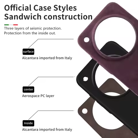 For Alcantara Back Cover Case For OPPO Find X8 Ultra X9 Pro X7 Ultra X6 Pro Reno9 Reno 9 Pro Plus Ph