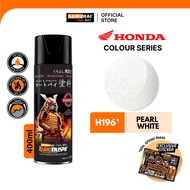Samurai H196 Pearl White Honda Colour - Aerosol Coating Spray Paint for Automotive Car Motorcycle