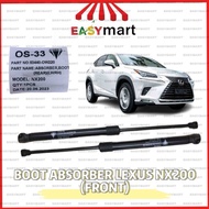 Toyota Lexus NX200 NX200T Front Bonnet Damper Boot Absorber Gas Spring Set Tailgate Penyerap Bonet D
