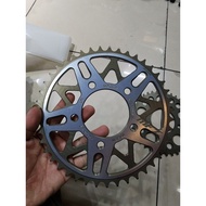 Mfz racing sprocket xadv750 5 hole 43t/39t