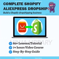 [Video Course] The Complete Shopify Aliexpress Dropship Course | Marketing Ecommerce SEO Social Medi
