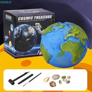 PERRY1 Gemstone Dig Kit Science Archaeological Kids STEM Toys Funny Creative Earth Solar System Educ