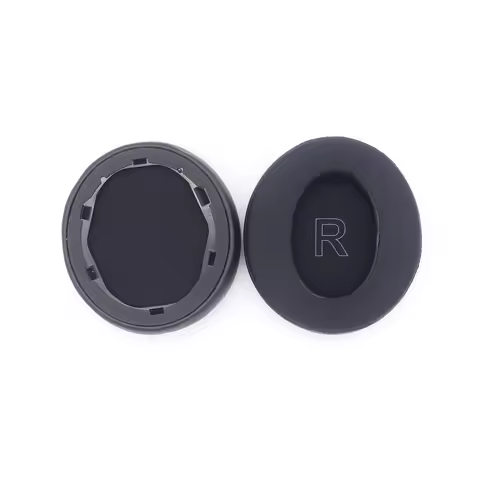 Replacement Ice Grey Cloth Protein Earpads for Anker Soundcore Life Q30 Q35 Headphones Soft Foam Ear