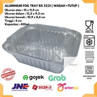 ALUMUNIUM FOIL TRAY BX 2551 + LID / ALUMUNIUM FOIL TRAY / -GUARANTEED GOOD