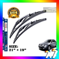 Waja Bosch Advantage Wiper Blade Set (21" + 19")