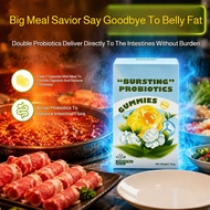 【Daily Wellness】Cool Mint Probiotic Gummies Burst Probiotic Gummies/Natural Mint/Mint Flavor