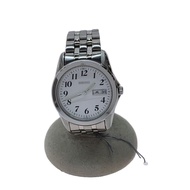 SEIKO mens watches quartz wrist watch analogues stainless WHT SLV SS 7N43-0AM0 Direct from Japan Sec