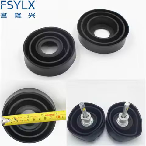 FSYLX Dustproof Dust Seal Cover for Car Motorcycle LED Xenon HID Headlight/ Kit H4 HB2 9003 H13 9004