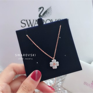 🔥สินค้าพร้อมส่งในไทย🔥ของแท้100% Swarovskiของแท้ สร้อยคอจี้หงส์ necklace แท้ Swarovski Four Leaf Clover Necklace Seriesหลากหลายสไตล์ ขอ สีขาว 38CM