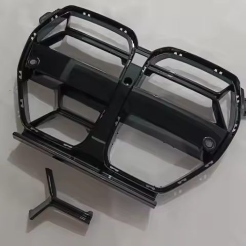For BMW M3 M4 G80 G82 2020-25 Pro Series CS Style Front Grille Gloss Black ABS Material Direct Fit E