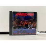1 CD MUSIC International ROADRUNNER ANNIHILATOR BET THE WORLD ON FIRE (N9B42)