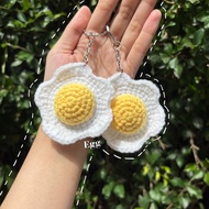 GANTUNGAN Keychain Egg| Knitted Egg Keychain