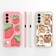 Phone Case For Samsung Galaxy F17 M17 5G Casing Cute Flower Soft Silicone Shockproof Shell For SS F1