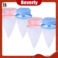 【Beverly】-40PCS Floating Hair Filtering Mesh Removal Laundry Pet Hair Catcher Lint Catcher for Washi