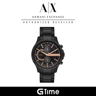 [Official Warranty] Armani Exchange AX2429 Men's Chronograph Black Stainless Steel Watch