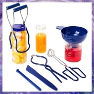 (Y W Z H)Canning Kit Canning Tools Canning Supplies 6 Pcs,Canning Jar Lifter, Lid Lifter,Canning Ton
