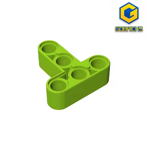 Gobricks GDS-670 Technical, Liftarm, Modified T-Shape Thick 3 x 3 compatible with 60484 pieces of ch