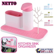 NETTO Kitchen Sink Storage Rack Organizer