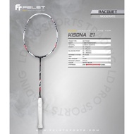 FELET Racket Kisona 21 (Carbon Graphite, Power Shaft & Maximum Tension 31LBS)