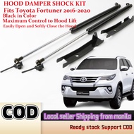 Fortuner G V Q LTD GRS 2005 to 2024 GT-Pro Hood Damper Shock Kit ( fortuner accessories )