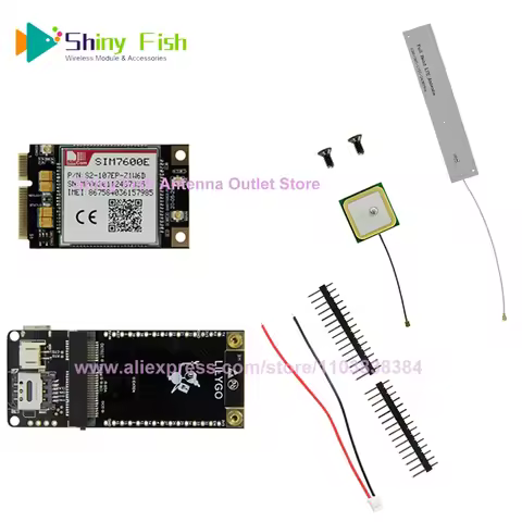 ESP32-WROVER-B T-PCIE 4MB AXP192WIFI Bluetooth Board with LTE 4G Module SIMCom SIM7000G SIM7600SA SI