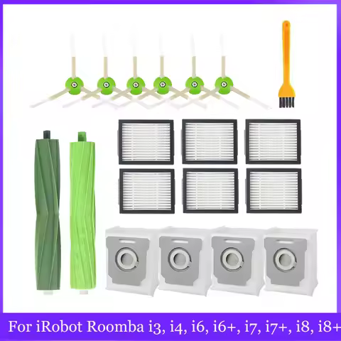 For IRobot Roomba I3, I4, I6, i6+, I7, i7+, I8, i8+, E5, E6, E7 Vacuum Cleaner Part HEPA Filter Main