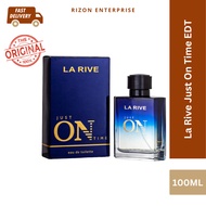 [Original] LA Rive Just On Time EDT 100ML For Men