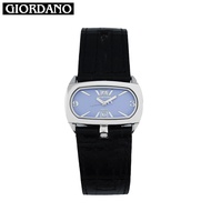 Giordano Stainless Steel Water Resistant Black Leather Women Watch L6015