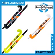 Grays Hockey Stick GX 1000 Ultrabow Composite Stick Wau Bulan/White/Fluo Yellow
