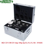 Accurate weight set 1mg~100g E2, F1, F2, M1, Manufacturer: Insize, 100% new