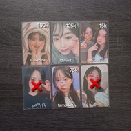 Pc photocard nmixx haewon sullyoon kyujin
