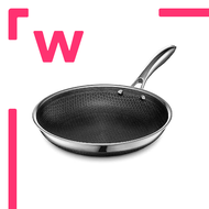 HexClad Hybrid Non-Stick Frying Pan [26cm] [Non-Stick] IH/Oven/Dishwasher safe (manufacturer's direc