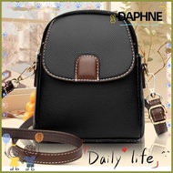 ℗ ✼ ▤ DAPHNE Shoulder Bag, Leather Mini Crossbody Bag, High Quality Casual Cellphone Bag Women