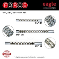 Force Socket Rail, 1/4" DR, 3/8" DR, 1/2" DR