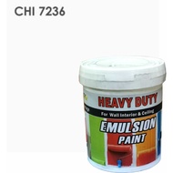 CHI 7236 J ( 1L ) HEAVY DUTY EMULSION PAINT FOR WALL INTERIOR & CEILING MATT FINISH / EASY CLEAN / E