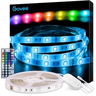 Govee LED Strip Lights, 5M RGB LED Strip with Remote and Control Box Bright 5050 LEDs Colorful Light Strip (INSTOCK)