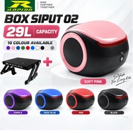 Combo Set Monorack RAPIDO Honda EX5 Dream 110 Fi Kambing Top Box Alien ABS Tail Box Siput 02 Accesso