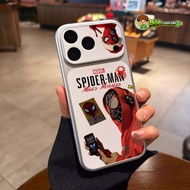 Miles Morales Spider-Man Pattern Camera Protective TPU iPhone Case 11/12/13/14/15/16/17 Mini Plus Pr