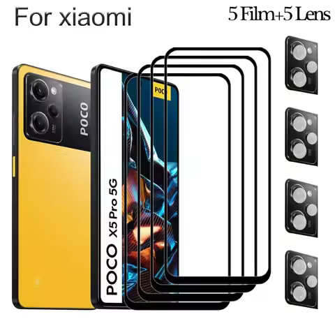 Poco f5,9H Glass for Xiaomi Poco x5 pro cristal protector Poco X5 X4 M4 F4 X3 X4 GT Poco X3 Pro prot