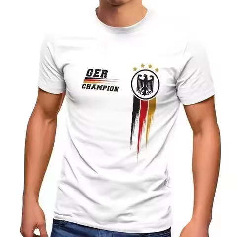Men's Germany Soccer Jersey European Championship Football T-Shirts 2024 World Cup Fans Shirt German