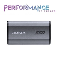 ADATA Elite SE880 External Solid State Drive Titanium Gray 500G/1TB (5 YEAR WARRANTY BY CORBELL TECH