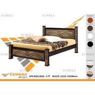 EUREKA 02 Queen/King Bed Frame / Katil Kayu Wood (Deliver &amp; Installation Klang Valley)