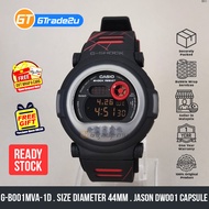 Original G  Shock Jason G-B001MVA-1D GB001MVA-1D Digital Jason DW001 Capsule Watch Black Red Resin B