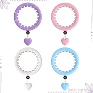 [LszcxMY] Weighted Fitness Hoop for Adults Rechargeable Home Gym Training Smart Adjustable Fitness C