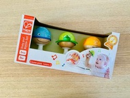 全新Hape 吸盤海洋動物沙鈴組合嬰幼兒玩具