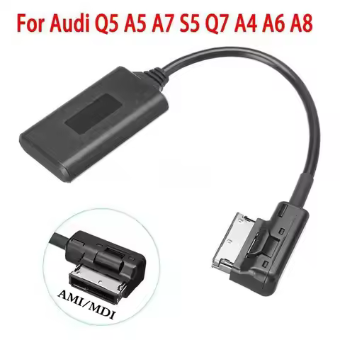 Suitable For Audi Multimedia Q5 A5 A7 R7 S5 Q7 A6L A8L A4L AMI Bluetooth Audio Cable 12cm