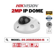HIKVISION CCTV (World No. 1) IP Mini 2MP Network Dome Camera 1080 Full HD DS-2CD2523G0-IS