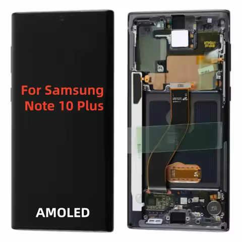 AMOLED For Samsung Note 10 Plus 5G Original OLED Screen Display Assembly For Note 10+ N976F N976U N9