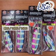 SHINJU Metal Jig 60g - 150g GOZU JIG