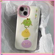 Bread Shell Apple Pear Onion Apple 15promax/11promax Phone Case iPhone14plus/15plus Japan Korea Appl